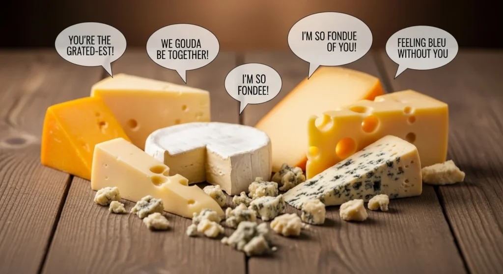 Cheese Love Puns