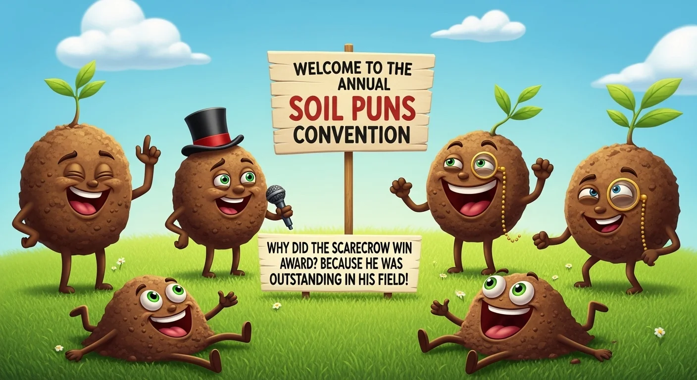 Funny Soil Puns