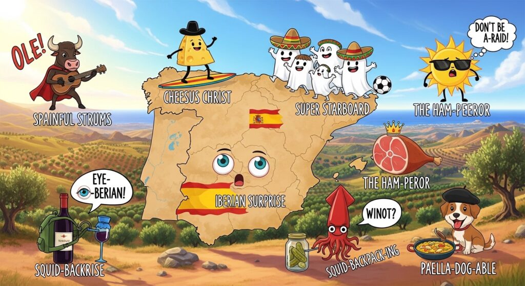 Spain Puns