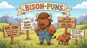 Bison Puns
