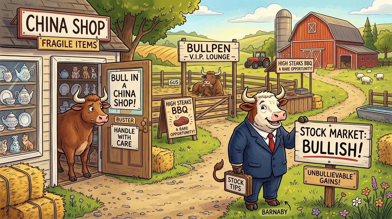 Classic Bull Puns