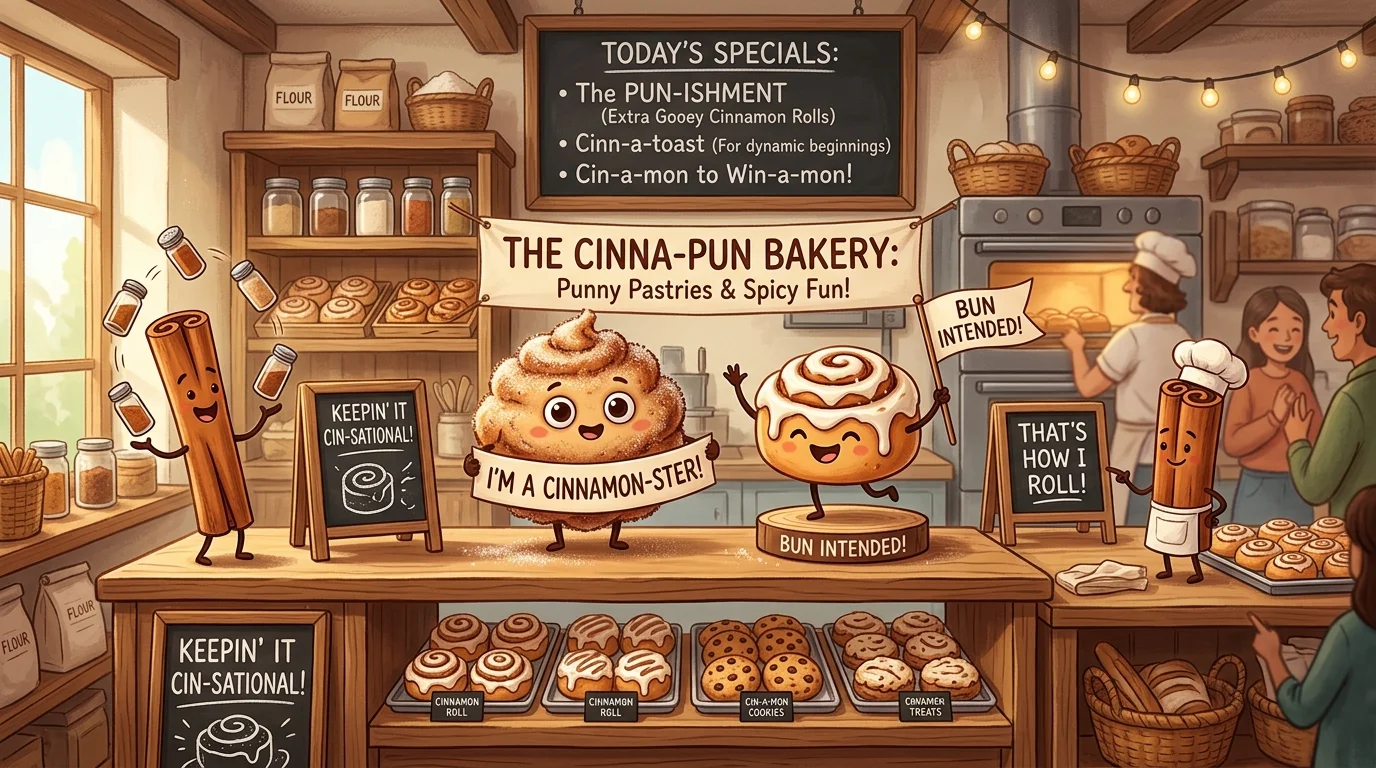 Classic Cinnamon Puns