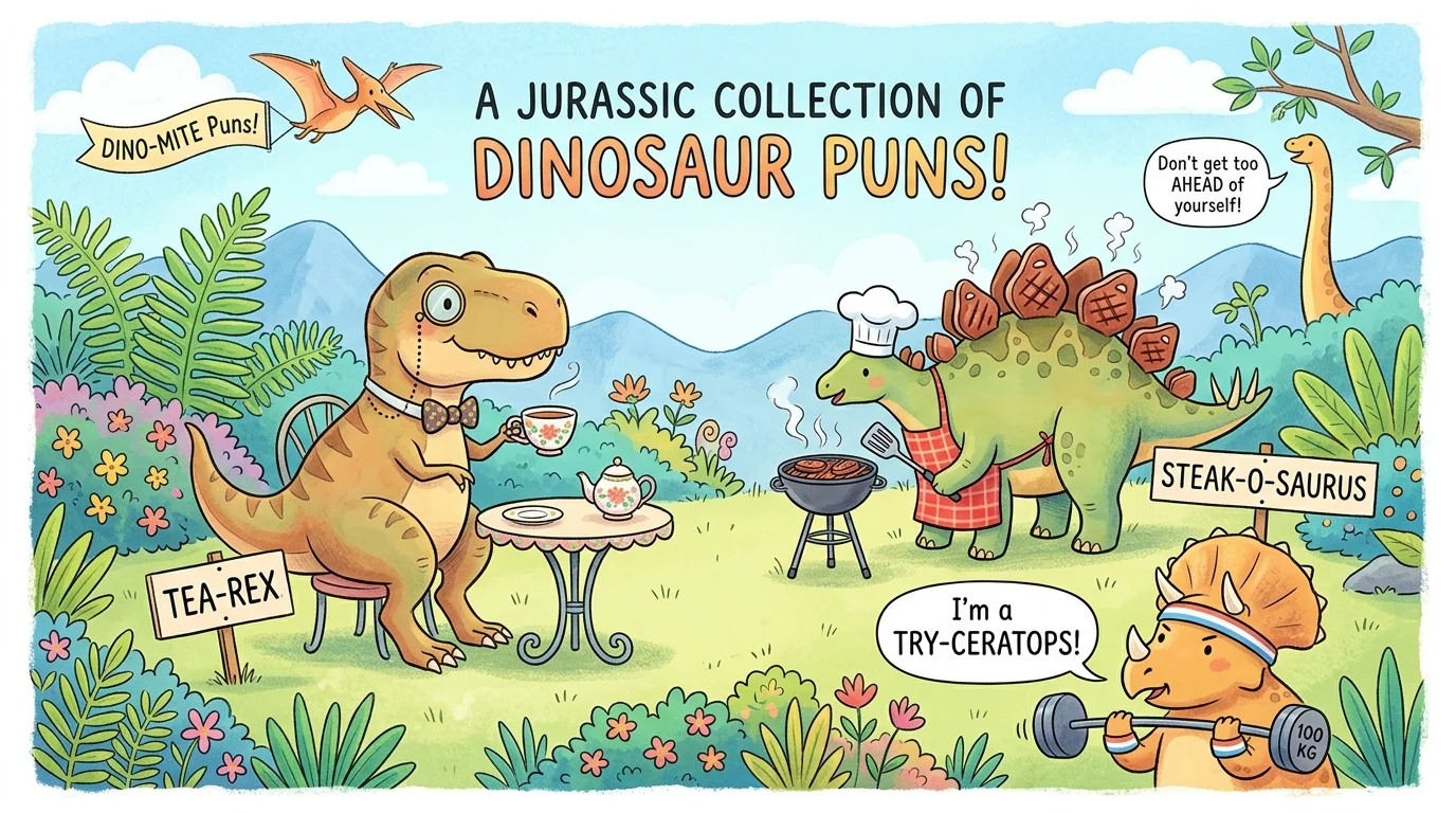 Classic Dinosaur Puns