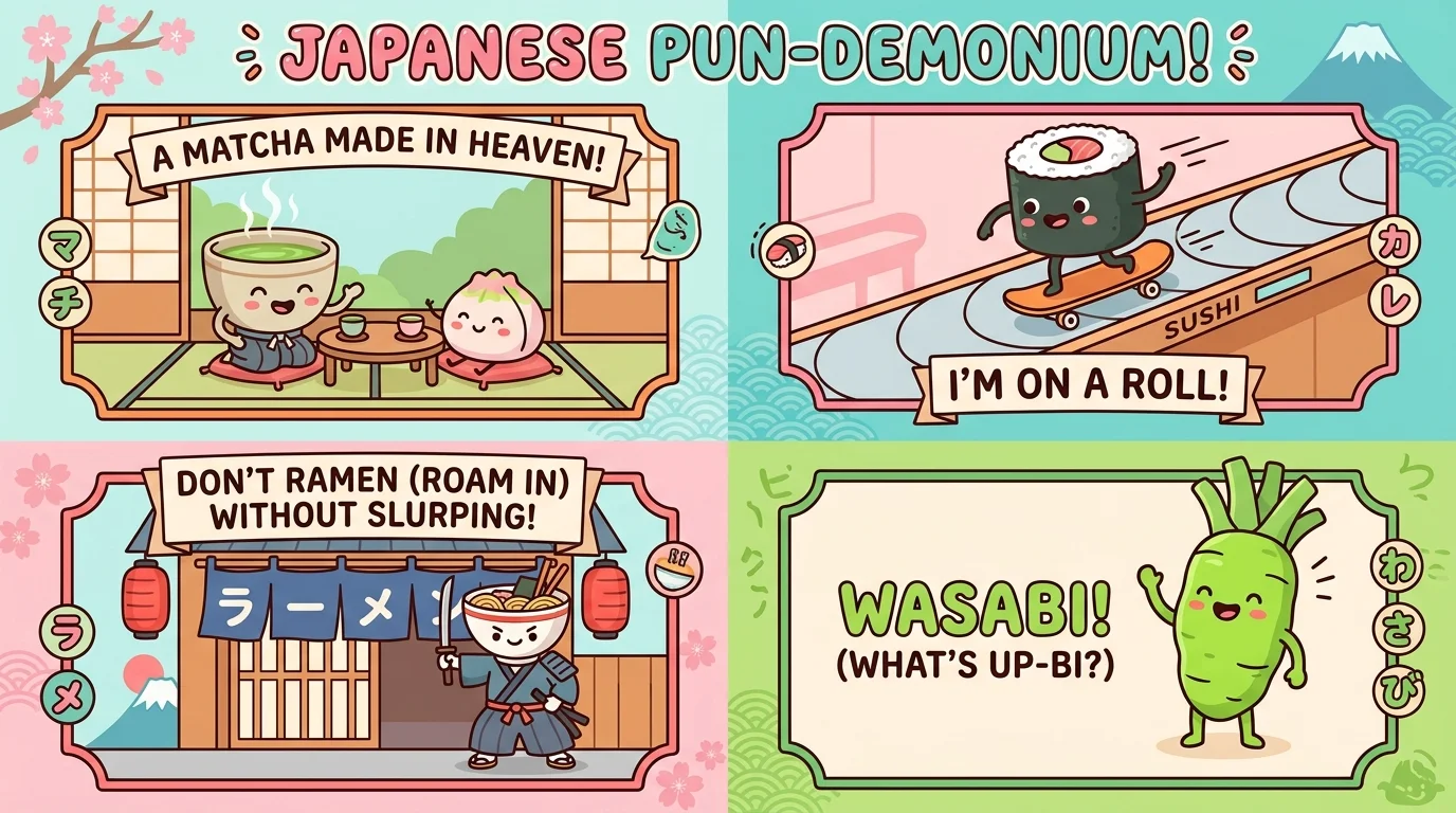 Classic Japan Puns