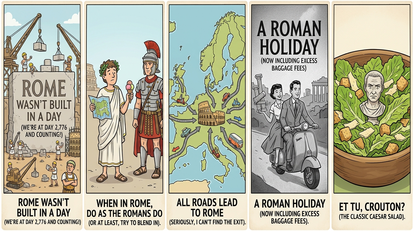 Classic Rome Puns