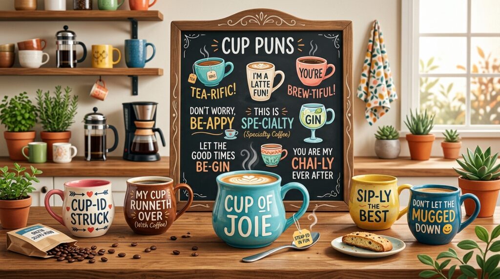 Cup Birthday Puns ☕🎂