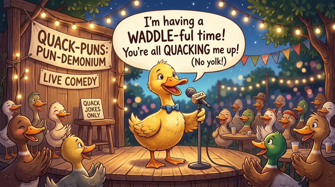 Cute Quack Puns