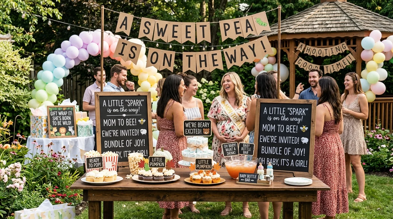 Funny Baby Shower Puns