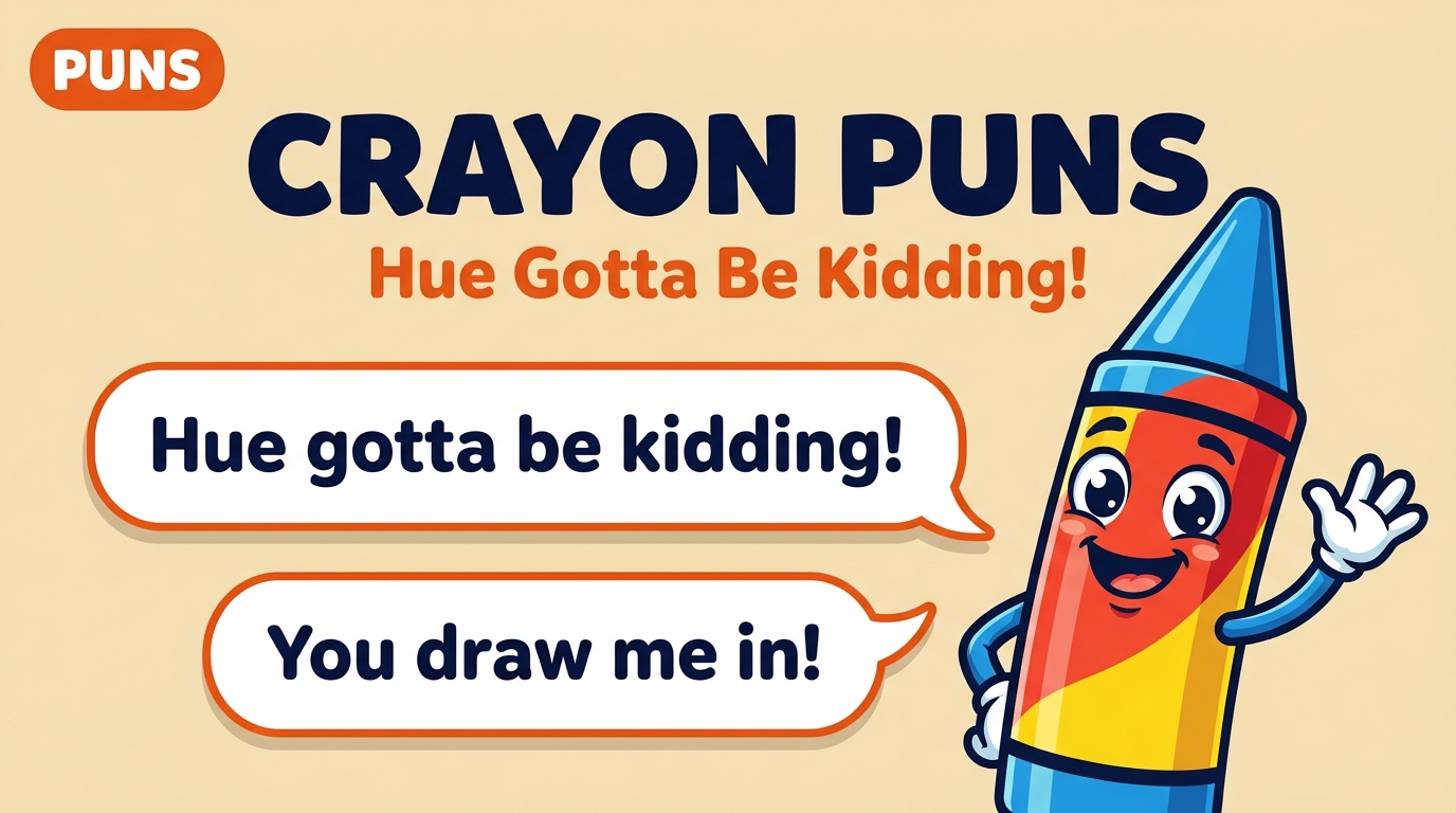 crayon puns