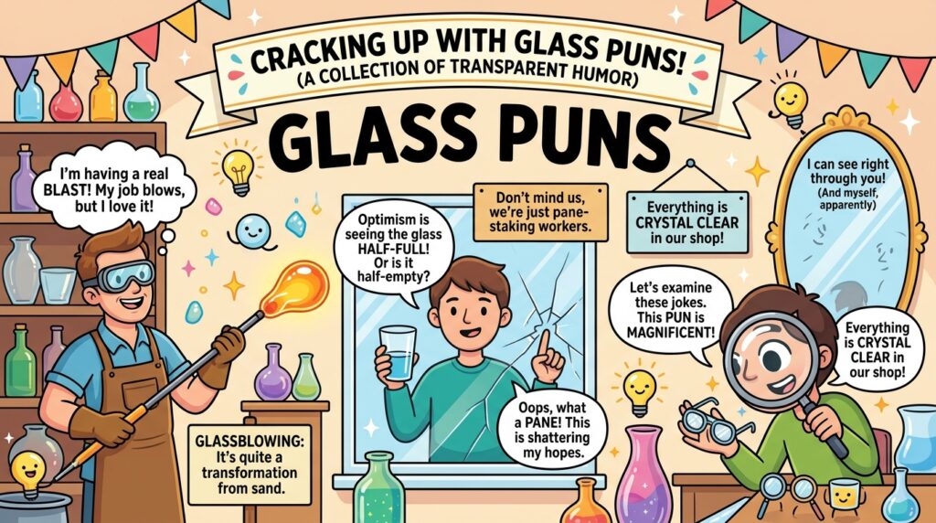 Glass Puns