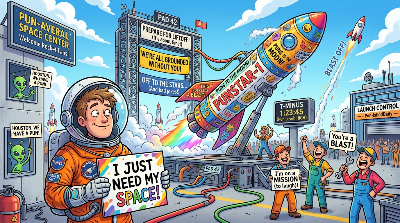 Savage Rocket Puns