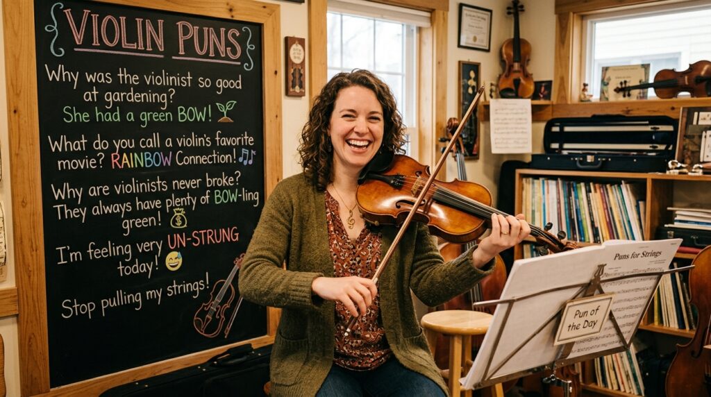 Violin Puns