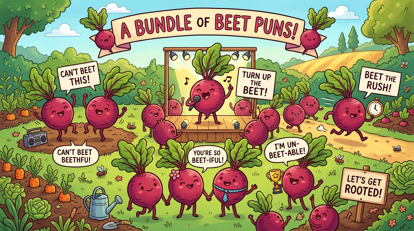 Savage Beet Puns