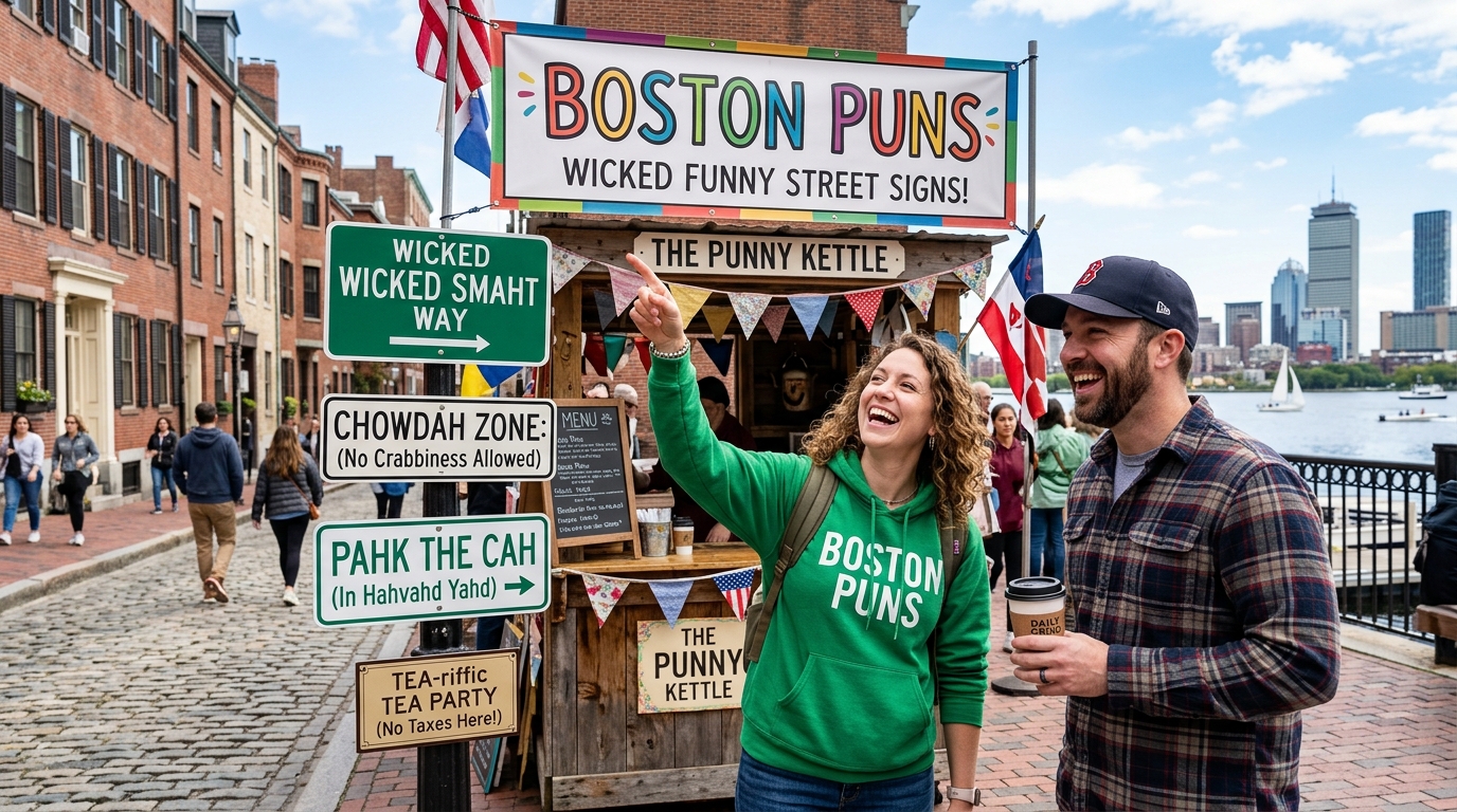 335+Boston Puns That Are Wicked Funny πποΈ
