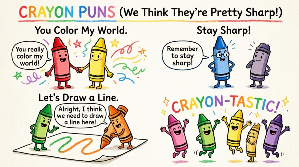 Crayon Puns