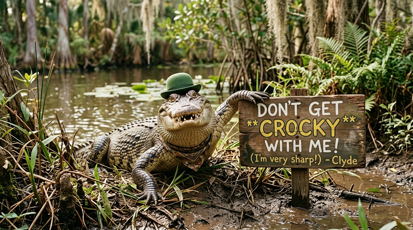 220+ Croc Puns That Will Have You Snapping With Laughter 😂 🐊