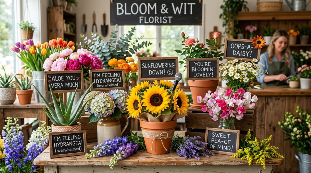 Floral Puns