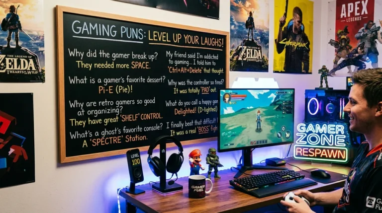 gaming puns