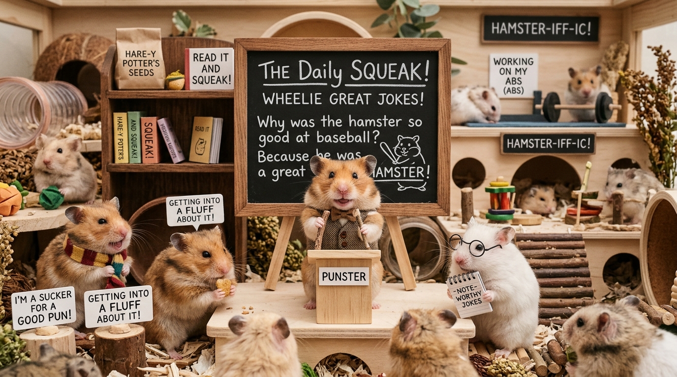 Clever Hamster Wordplay