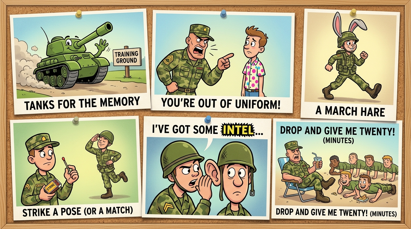 220+ Funny Military Puns That Deserve a Comedy Medal 🎖️