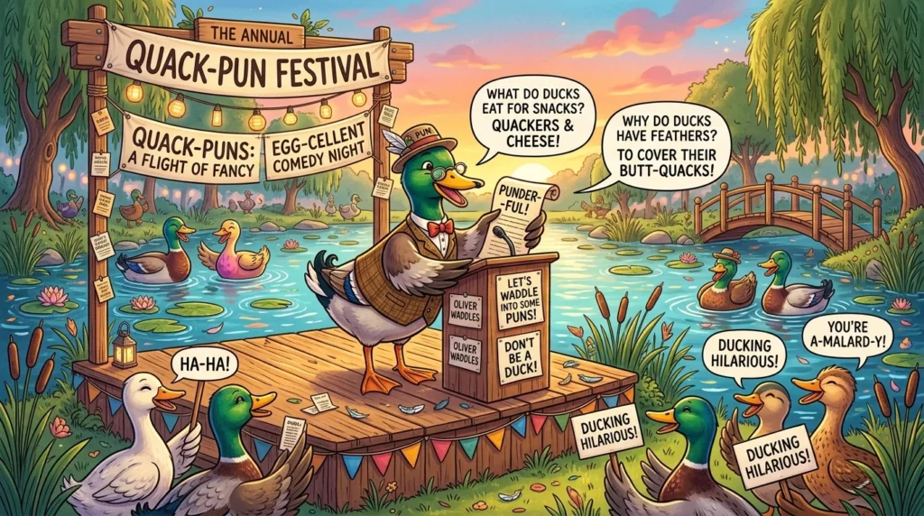 quack puns