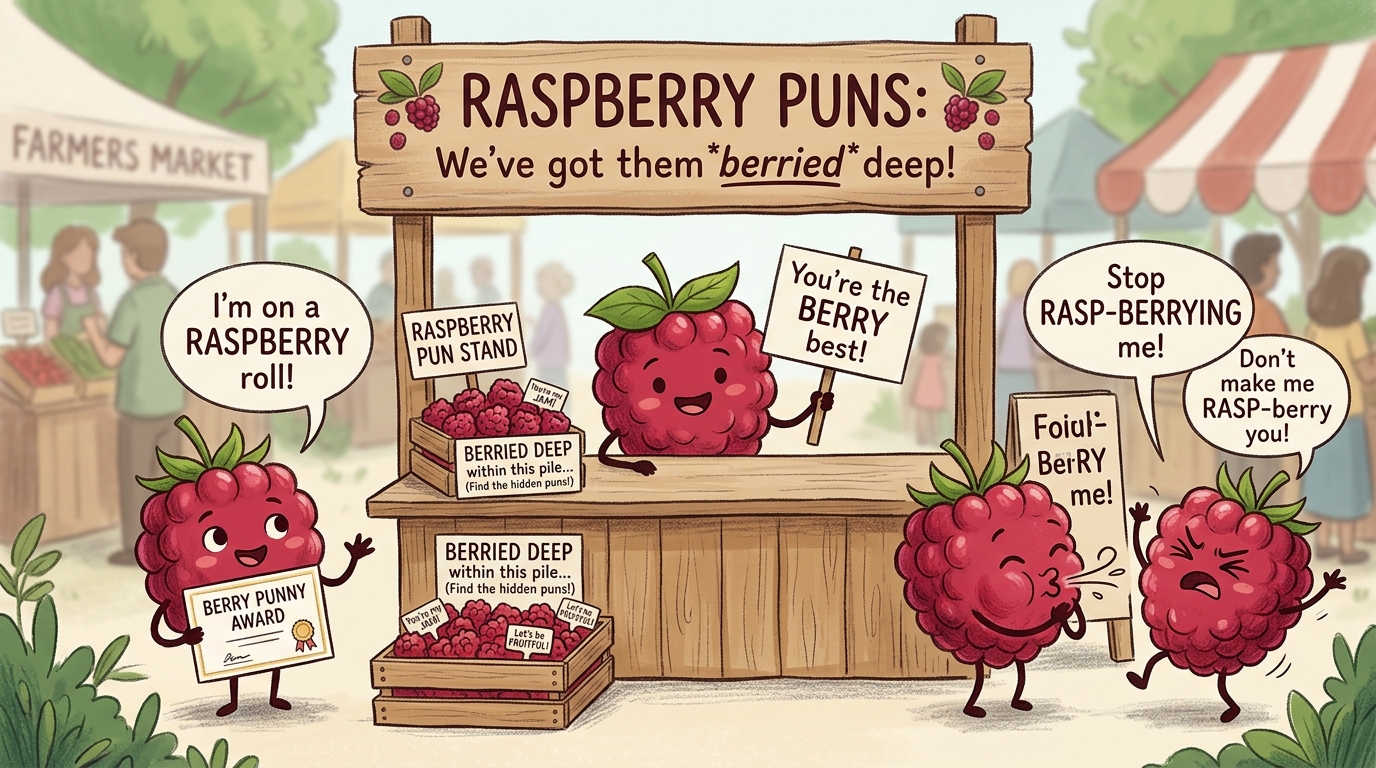Raspberry School Puns
