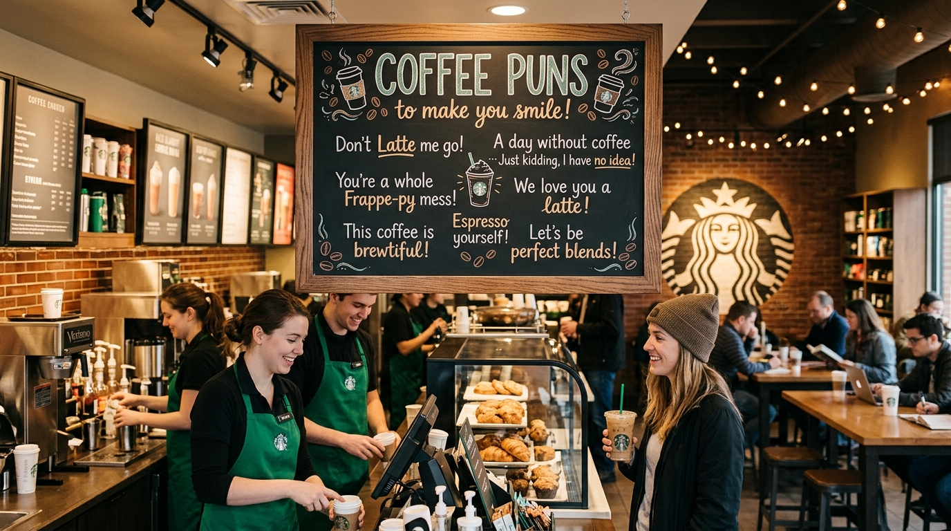 220 Funny Starbucks Puns That’ll Espresso Your Funny Side ☕