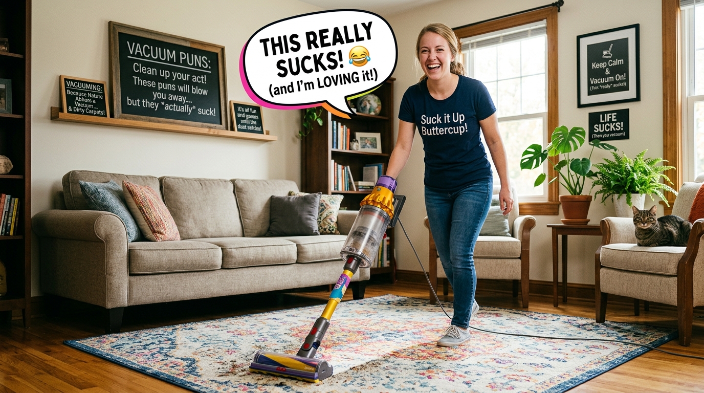 Vacuum Birthday Puns