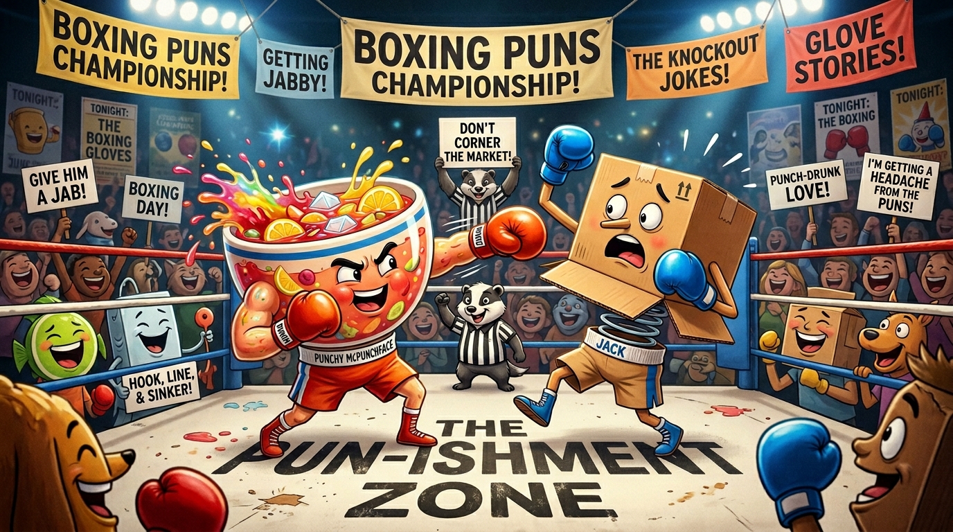 175+ Ultimate Boxing Puns: Knockout Jokes That Will Leave You Rolling π₯π