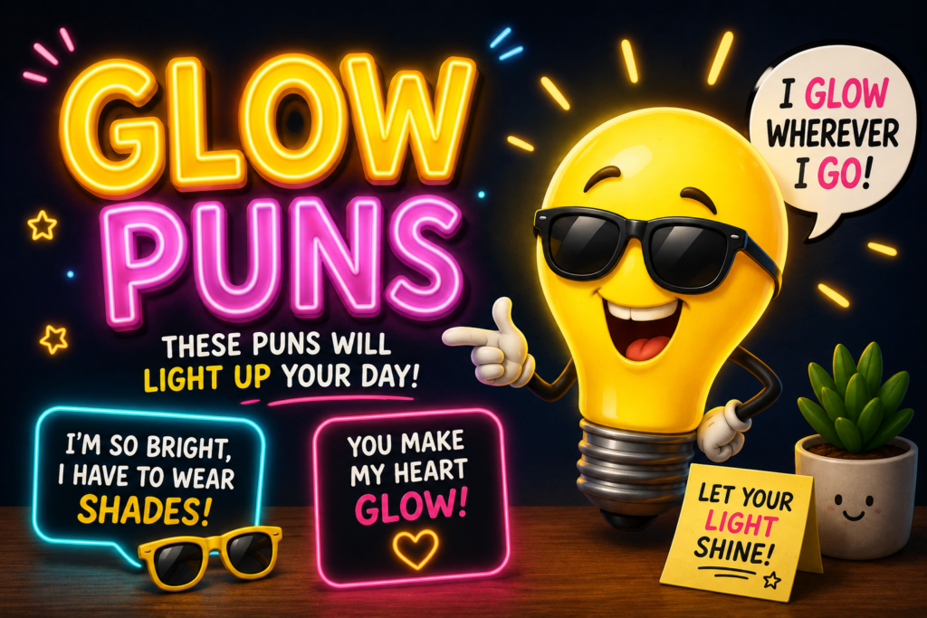 glow puns