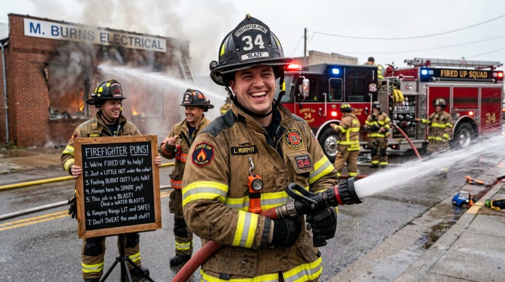 Firefighter Love Puns ❤️🚒