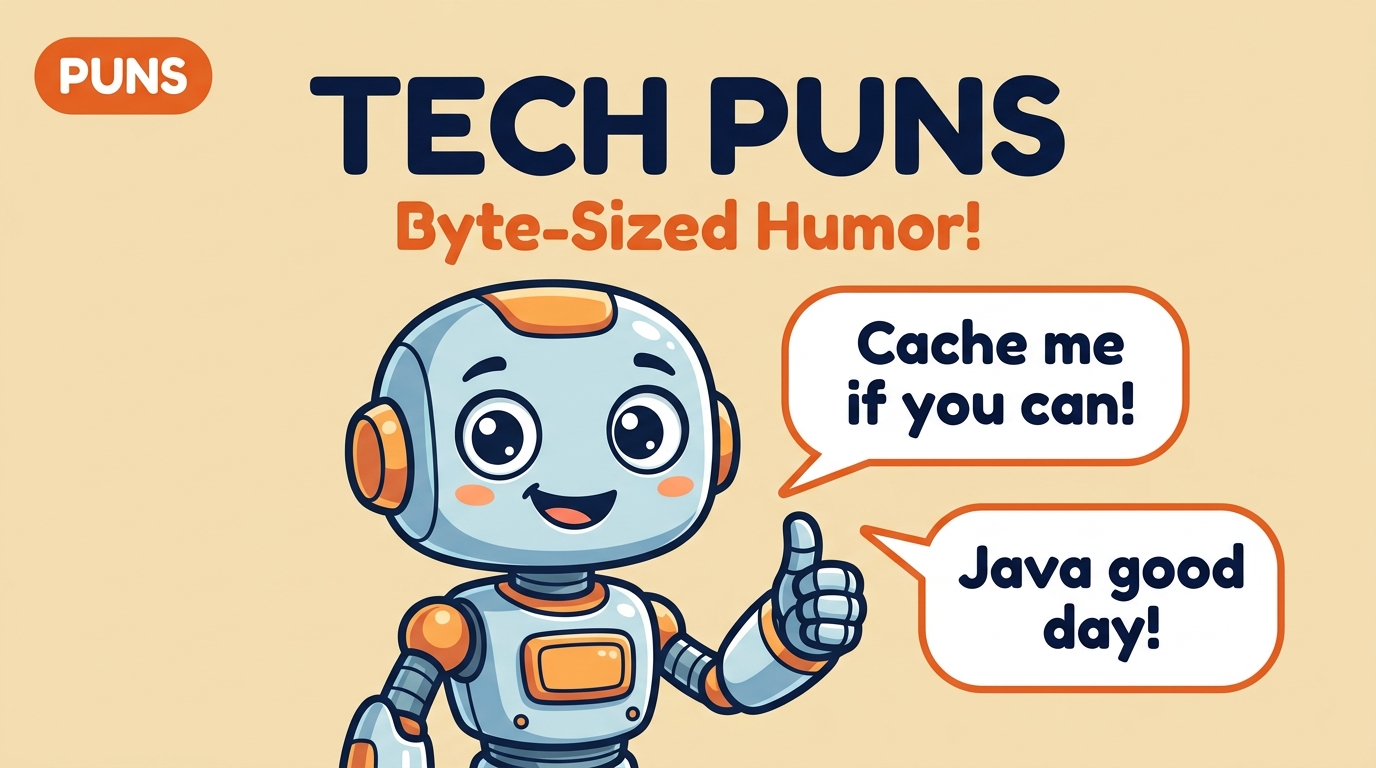 tech puns