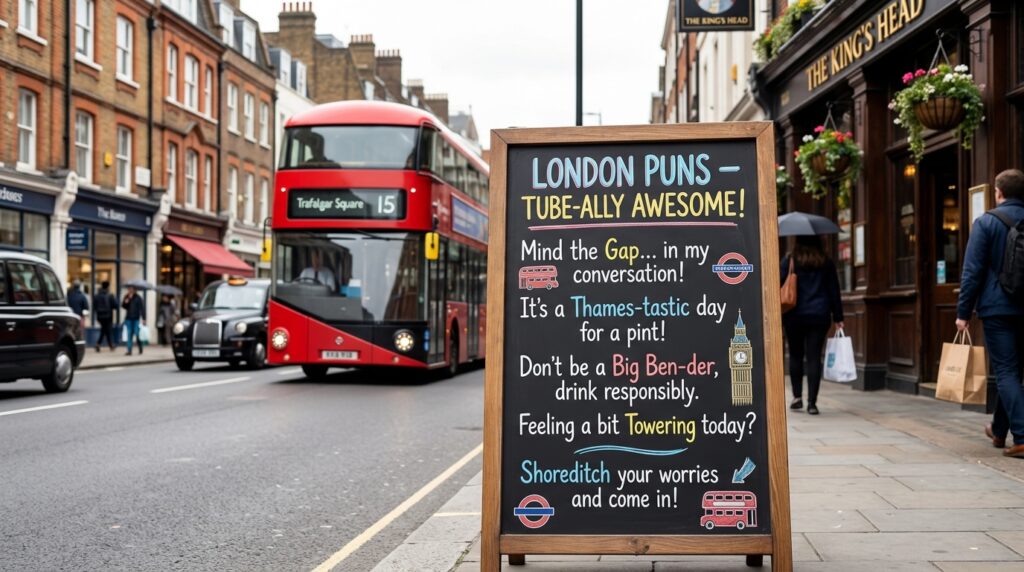 London Travel Puns ✈️🇬🇧