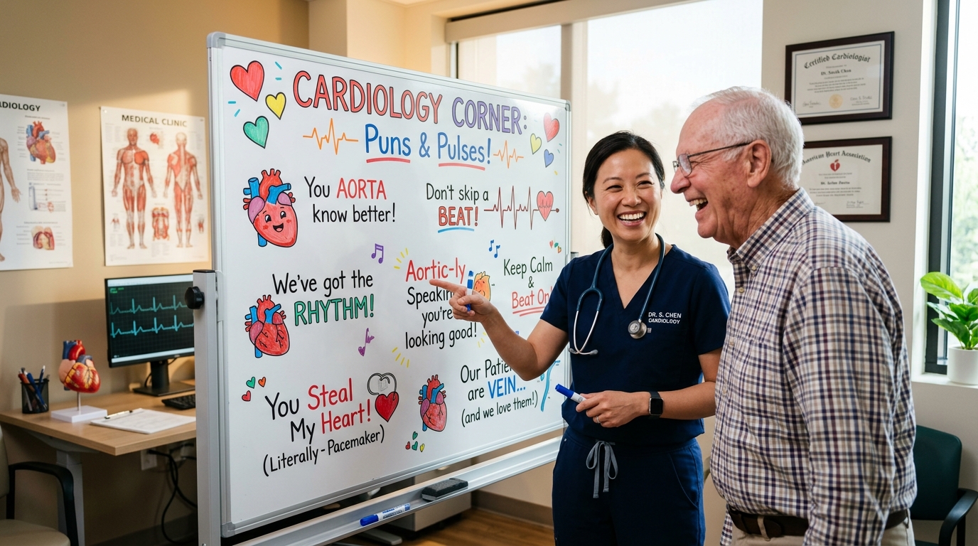 Medical Student Cardiology Puns