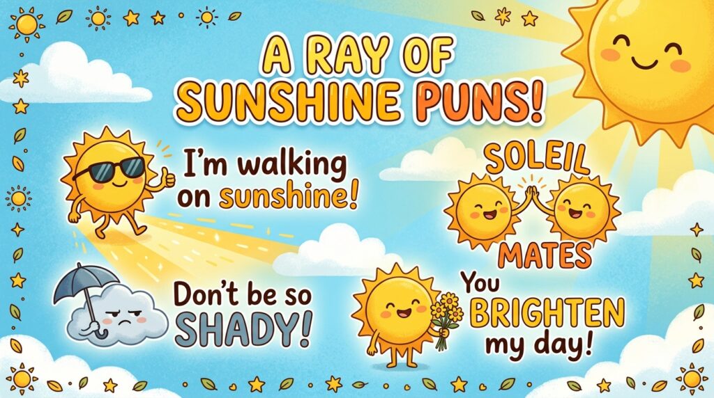 Morning Sunshine Puns 🌅☀️