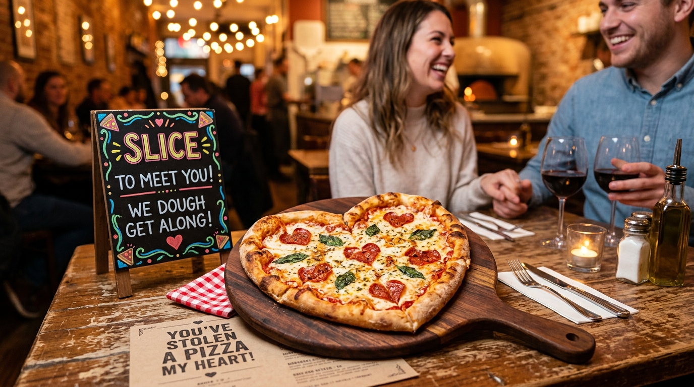 335+Pizza Love Puns That Steal a Piece of Your Heart πβ€οΈ