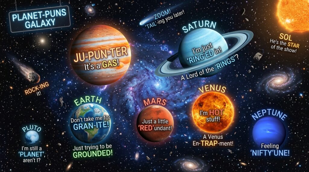 Planet Friendship Puns 👯🪐