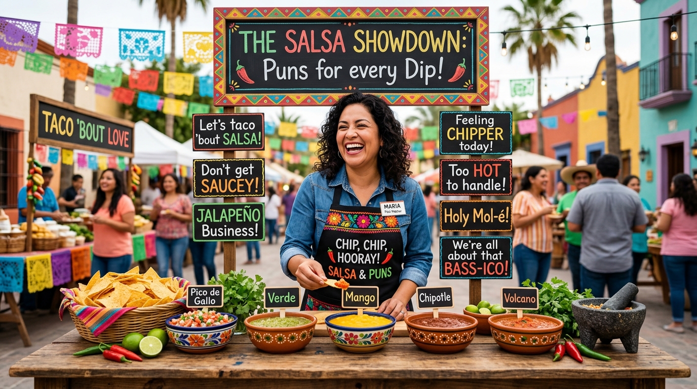 Restaurant Salsa Puns 🍽️🌶️