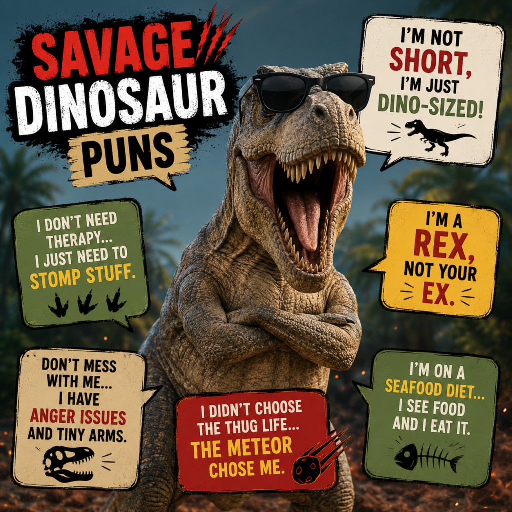 dinosaur puns 2