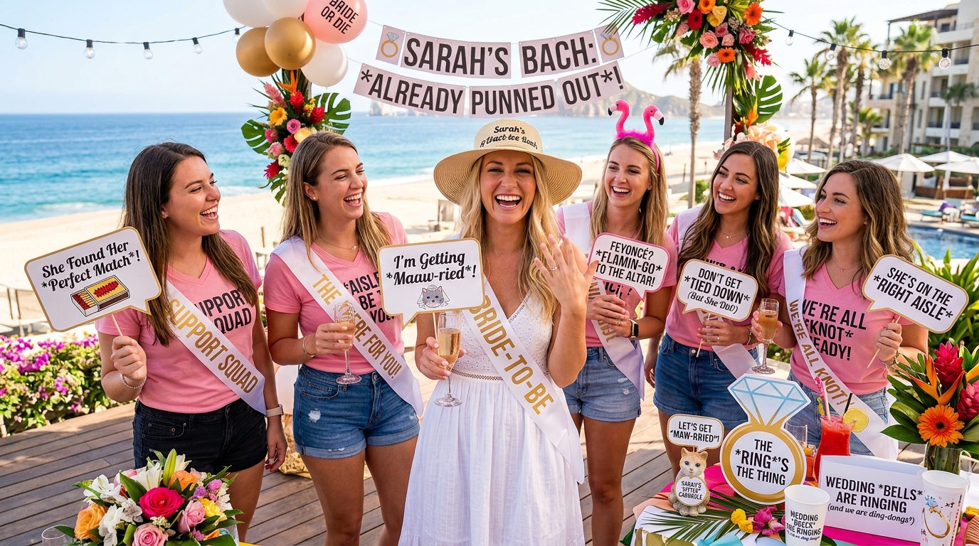 Vegas Bachelorette Puns 🎰🥂
