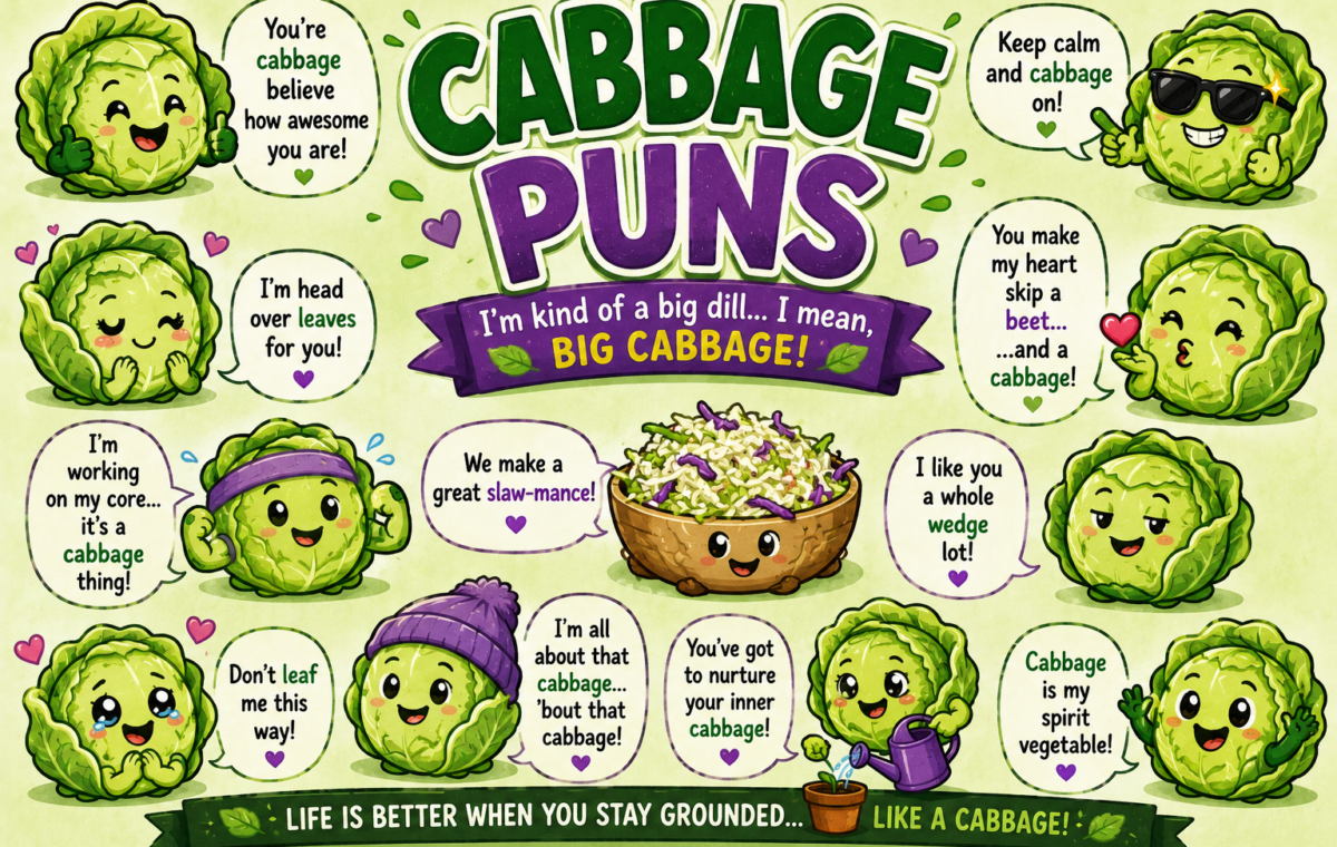 Funny Cabbage Puns: 175 Leaf-Tastic Jokes That Are Un-be-leaf-ably Funny 🥬😂2026