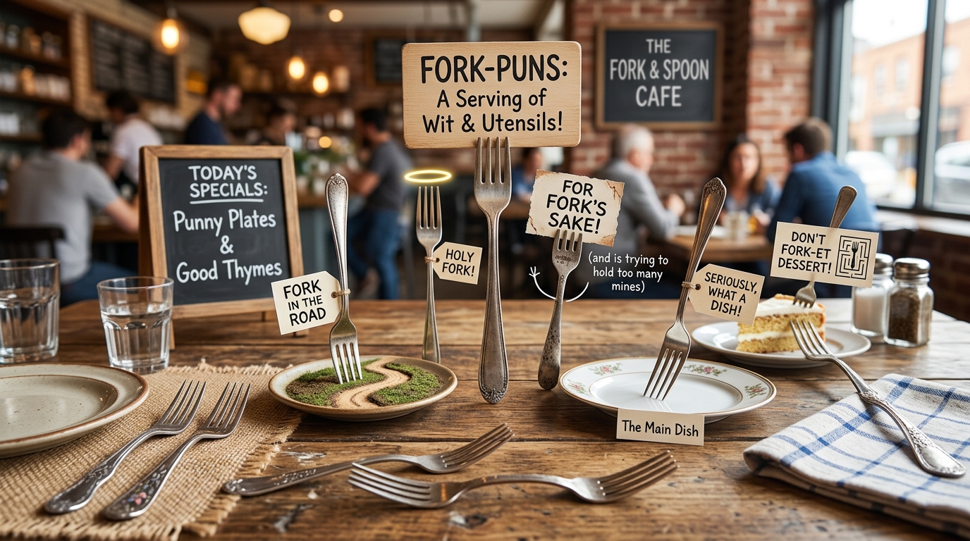 Fork Puns: 220+ Fork Puns That Are Surprisingly Sharp and Hilarious π΄π