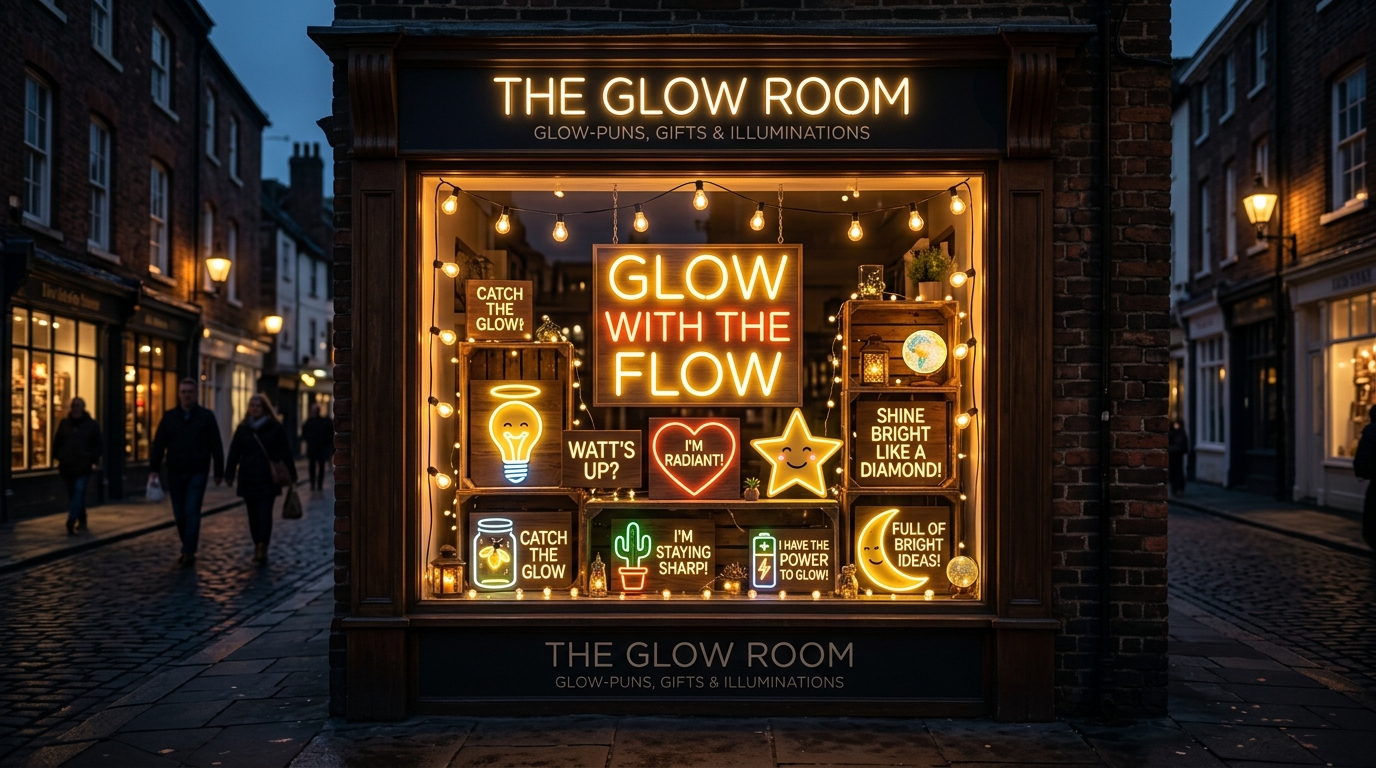 Glow Puns: 220+ Brilliant Glow Puns That Shine Bright 😂✨