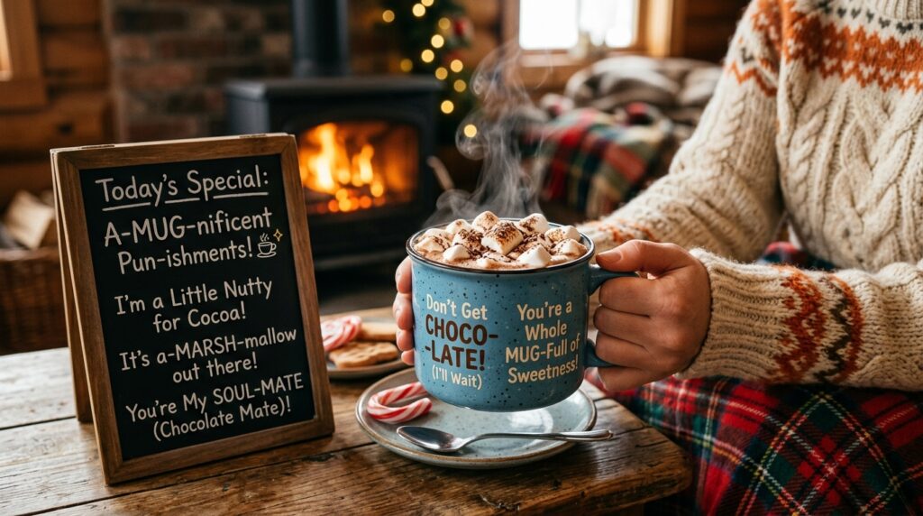 hot cocoa puns