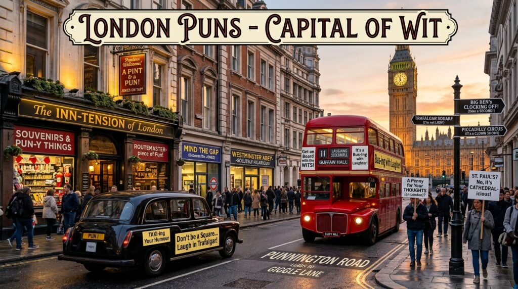 london puns