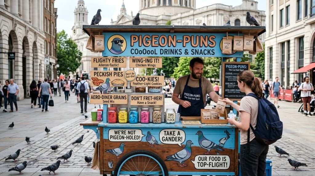 pigeon puns