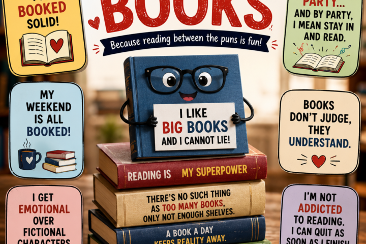 Funny Puns About Books: 175 Novel Jokes Every Book Lover Will Adore 📚😂2026