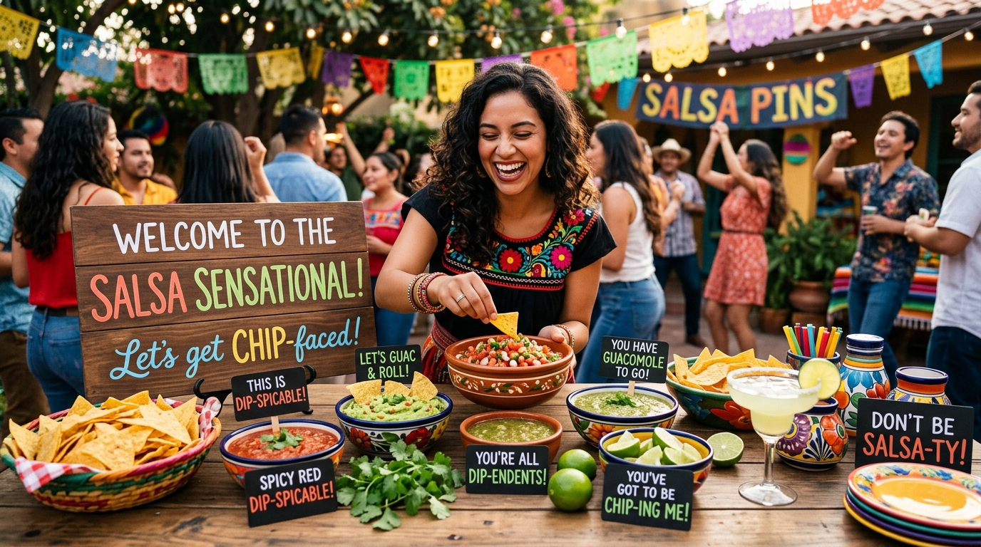 335+ Best Salsa Puns That Are Spicy, Fresh, and Totally Dip-lightful πΆοΈπ