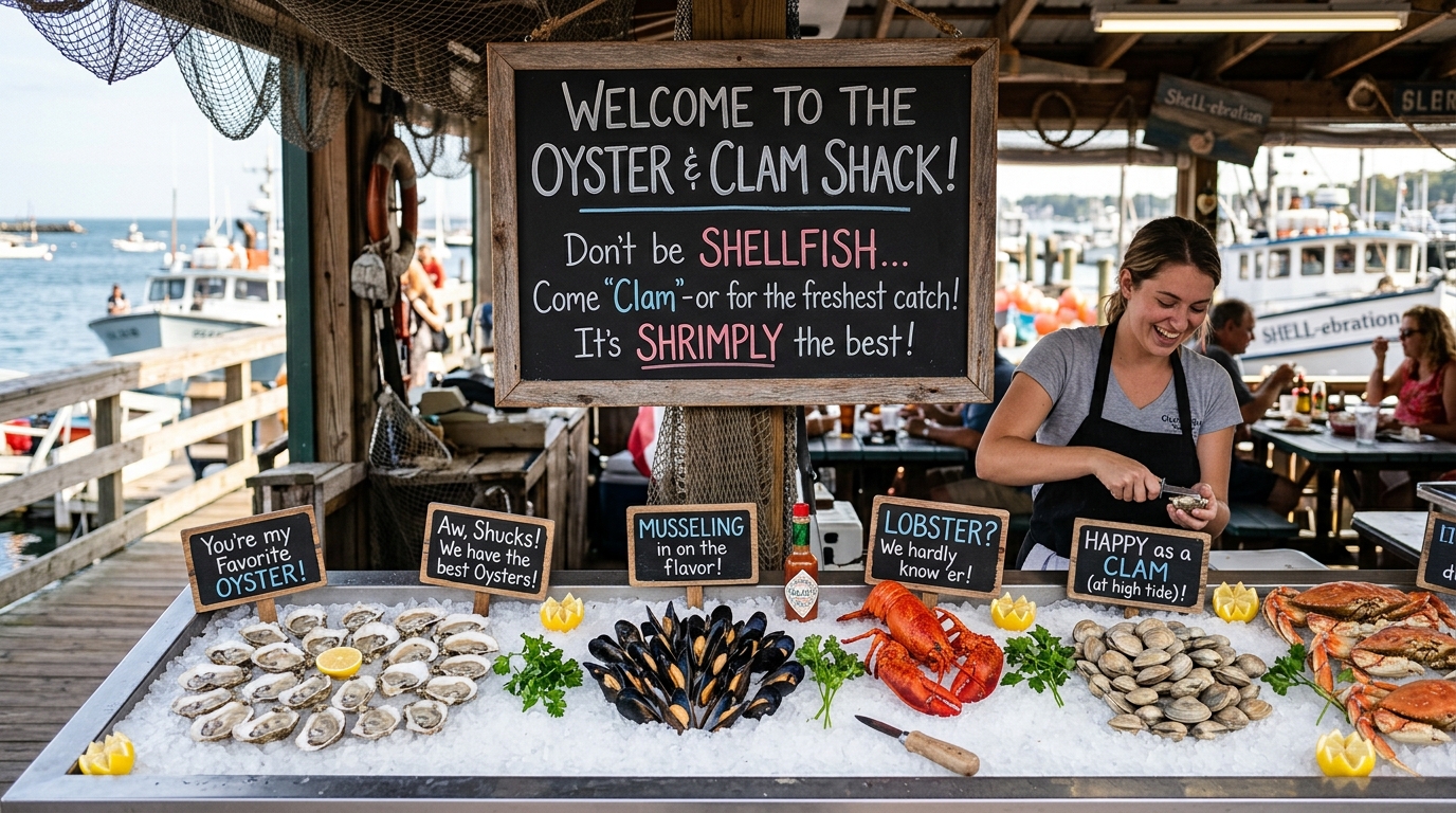 335+Shellfish Puns That Are Shore to Make You Laugh π¦π