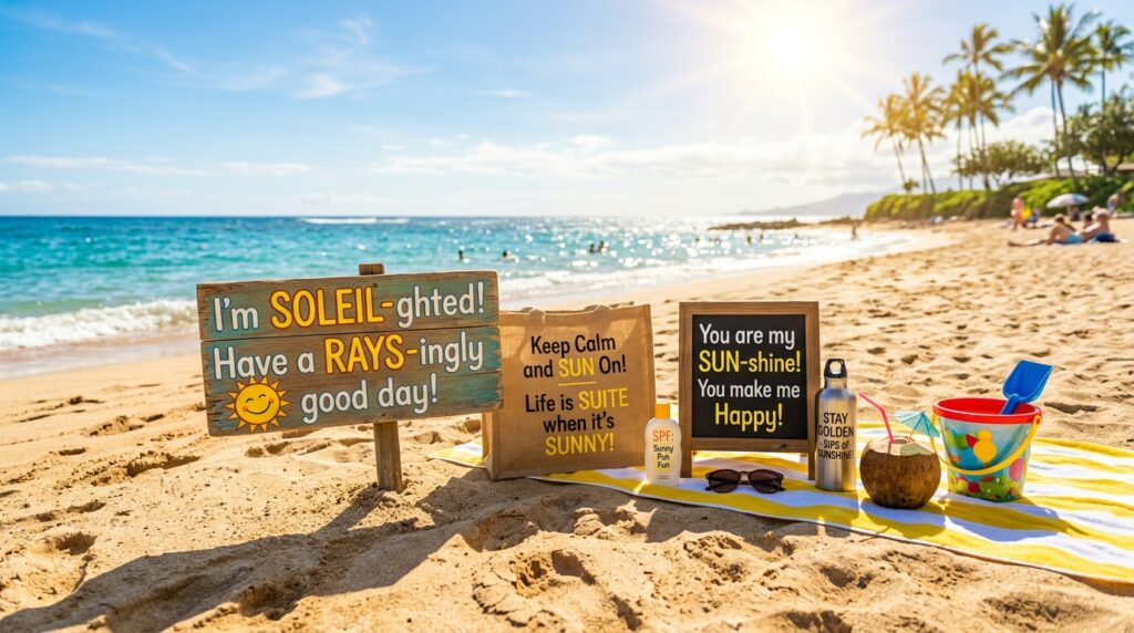 sunshine puns